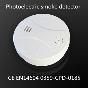 Single Station 9V Battery Operated Smoke Detector (PW-507S)